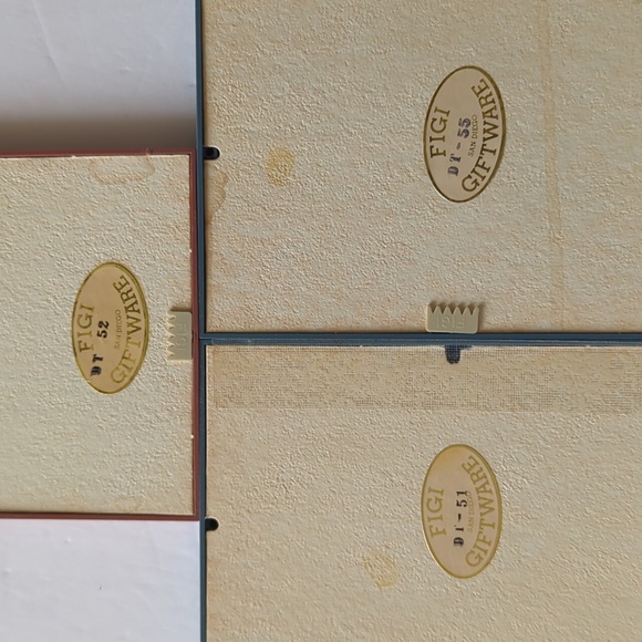 3 Vintage Figi Gift Ware San Diego Prints Adorable Children With Teddy Bears - Picture 9 of 9